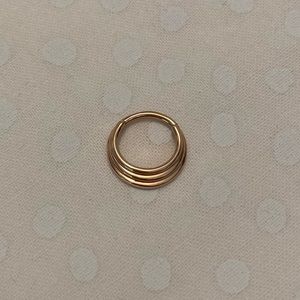 Maria Tash 14k Hiranya clicker ring